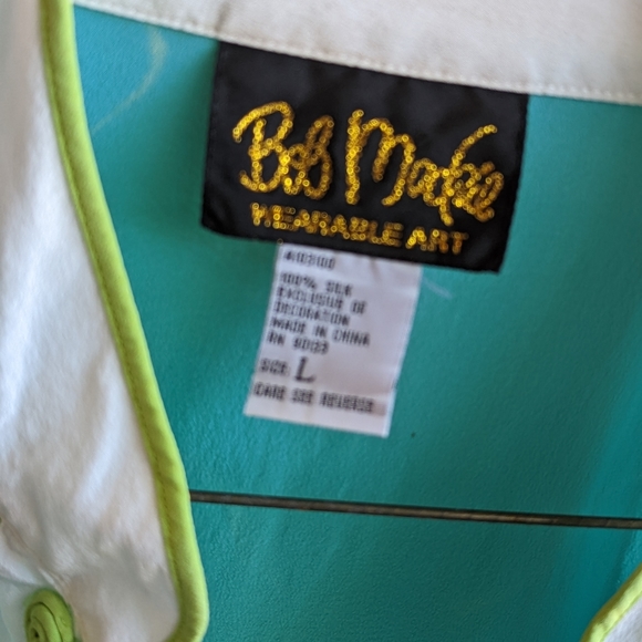 Bob Mackie wearable art jacket set - Picture 2 of 15